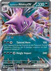Team Rocket's Nidoking ex - 119/182 - Double Rare - Destined Rivals